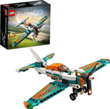 LEGO Technic 42117 Samolot wyścigowy Prezent dla chłopca 3 w 1 zestaw