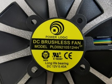 2 вентилятора ASUS RX 480 GTX 1060 1070 87 мм, 0,4 А