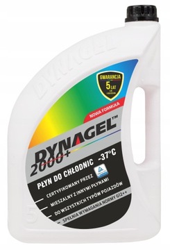 AUTOLAND Dynagel Płyn do chłodnic G12++ -37C 5L ORYGINAŁ OD DYSTRYBUTORA0
