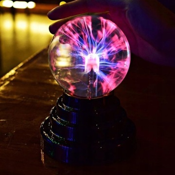 MAGIC BALL, УЧЕБНАЯ СТЕКЛЯННАЯ ПЛАЗМЕННАЯ ЛАМПА, ИДЕАЛЬНО ДЛЯ ПОДАРКА