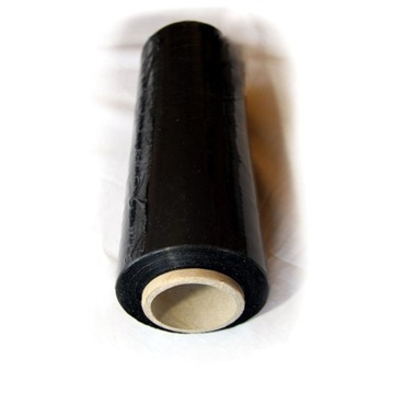 FOLIA MINI STRETCH CZARNA POŁÓWKA MINIRAP 1KG