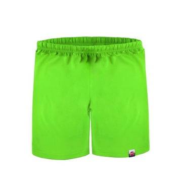KRÓTKIE SPODENKI ZIELONE DO SZKOŁY BAWEŁNA BOY 128
