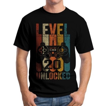 Koszulka T-Shirt 20 lat na urodziny dla niego M