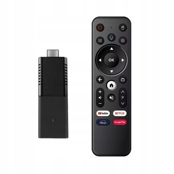 МУЛЬТИМЕДИЙНЫЙ ПЛЕЕР SMART STICK ANDROID TV 4K МЕНЮ PL WIFI