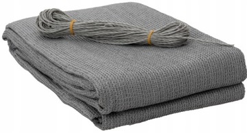 ЗАБОР ДЛЯ БАЛКОНА ПЭ КОВРИК ДЛЯ ЗАБОРА ДЛЯ ТЕРРАСЫ СЕРЫЙ 80x400