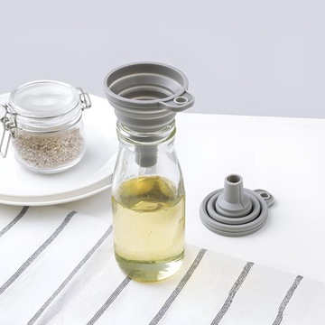 СИЛИКОНОВАЯ СКЛАДНАЯ КУХОННАЯ ВОРОНКА, ГАРМОНИКА