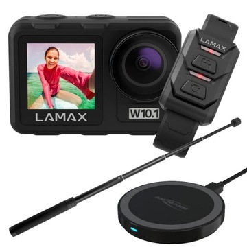 Kamera sportowa LAMAX W10.1 + Ramię teleskopowe
