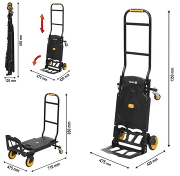 ТЕЛЕЖКА СКЛАДСКАЯ ТРАНСПОРТНАЯ ПЛАТФОРМА 2в1