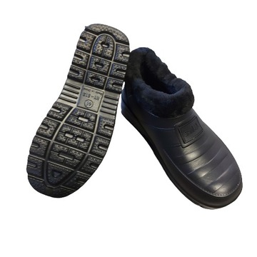 Crocs, УТЕПЛЕННЫЕ резиновые сапоги из пеноматериала, размер 41, ЧЕРНЫЕ
