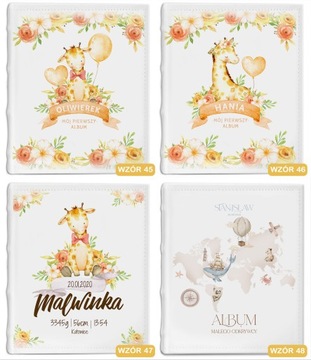 Большое фото АЛЬБОМ ЭКО КОЖА Год Год Подарок Сувенир 180 фото наклеены