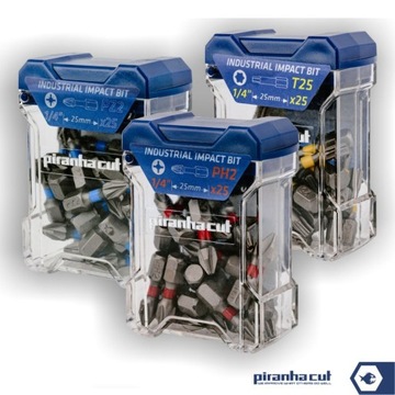 Ударная бита PiranhaCut T20 25 мм