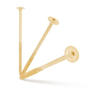 Wkręty Do Drewna Ciesielskie 10x260 Torx Podkładkowe Talerzowe Krokwi Śruby