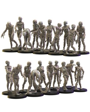 Damned Regiment / Mummies - Lost Kingdom - Druk 3D