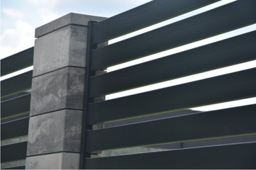 Модульный гладкий заборный блок OSLO PLAIN