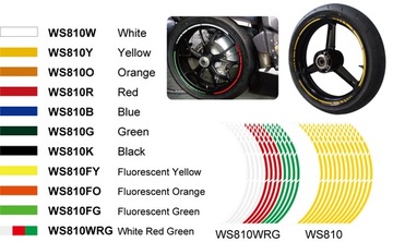 Reflective Sticker Keiti White WS810W