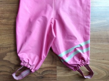 Розовые водонепроницаемые подтяжки Lindex, новый размер 80.