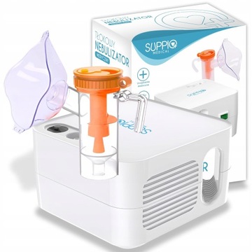 INHALATOR NEBULIZATOR TŁOKOWY DLA DZIECI DOROSŁYCH ASTMA ALERGIE TERAPIA