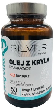 Myvita Silver Olej z Kryla arktycznego, 60 kapsułek
