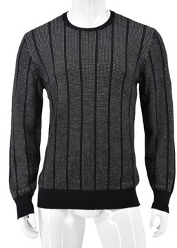 ARMANI COLLEZIONI sweter męski klasyczny wełna 54