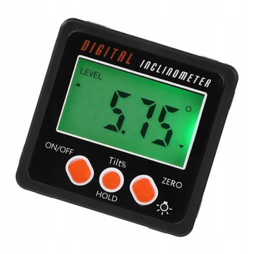ELEKTRONICZNY INKLINOMETR CYFROWY KĄTOMIERZ 4×90°