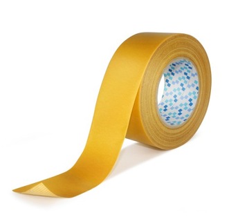 ЛЕНТА ДВУХСТОРОННЯЯ, АРМИРОВАННАЯ СЕТКОЙ 48х50М