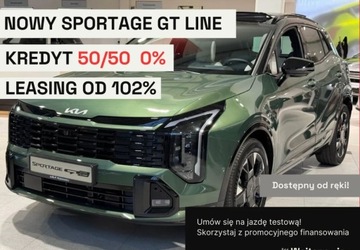 Kia Sportage V 2025 Kia Sportage GT LINE HEV FWD o mocy 239KM dostepny od reki w KIA WOJTANOWI