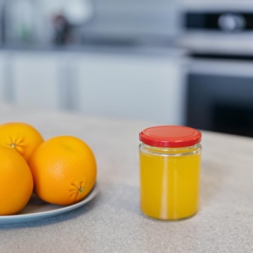 10 баночек 540мл ПРОСТАЯ для ВАРЕНЬЯ МЕДОВЫХ ПРОДУКТОВ ОГУРЕЧНЫЕ СВЕЧИ + КРЫШКА