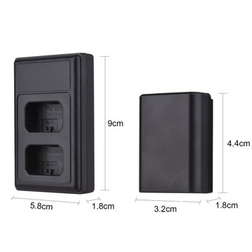 NP-FW50 Inteligentna ładowarka USB i zestaw bater