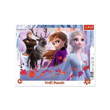 Puzzle - _25 Ramkowe_ - Przygody w Krainie Lodu / Disney Frozen 2