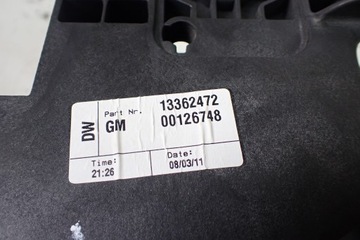 OPEL Meriva B Pedały hamulca AUTOMAT