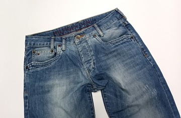 TOMMY HILFIGER STOKES SLIM MARKOWE JEANSY Pas 84 cm r. W30 L34