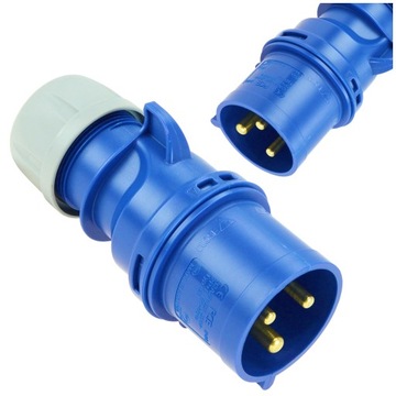 Wtyczka siłowa przenośna WP323 32A 230V 2P+Z IP44