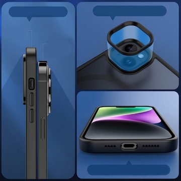 МАТОВЫЙ КОРПУС ДЛЯ IPHONE 13 ЧЕРНЫЙ MAGSAFE