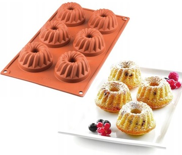 СИЛИКОНОВАЯ форма BABA HEART для BABKA Форма BABKA BABY HEART БОЛЬШАЯ