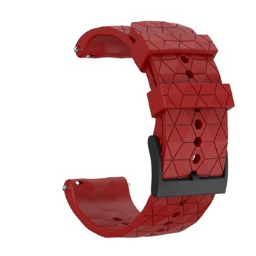Moda pasek silikonowy 24mm Watchband dla Suunto 9