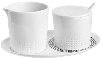 Zestaw cukier i śmietanka Any Time, porcelana, Raeder