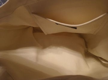 Materiałowa POLO R L z misiem MIŚ BEAR ecru logo