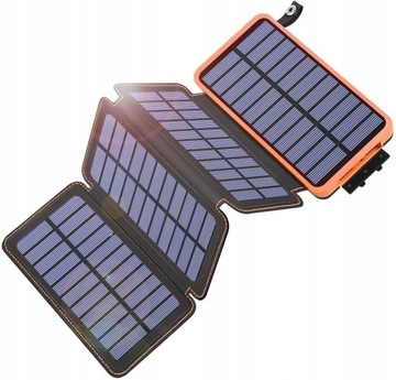 Składany power bank Przenośny bank mocy 25000 mA