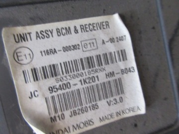 HYUNDAI IX20 1.4 16V JEDNOTKA ŘÍZENÍ 39118-B330