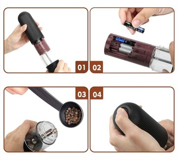 МЕЛЬНИЦА ДЛЯ ПЕРЦА И СОЛИ ЭЛЕКТРОМЕЛЬНИЦА