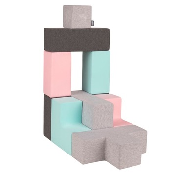 Мягкие пенопластовые блоки для детей, формы куба