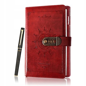 Кожаный блокнот Блокнот-дневник с кодом MOHOO