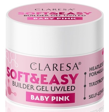 CLARESA BABY PINK СТРОИТЕЛЬНЫЙ ГЕЛЬ 45Г