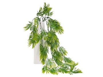 ИСКУССТВЕННЫЕ ЛИСТЬЯ XXL ЗЕЛЕНАЯ НАСТЕННОЕ РАСТЕНИЕ ПОДВЕСНОЕ 75 СМ ТОЛЩАЯ ПЕРЕГРУЗКА