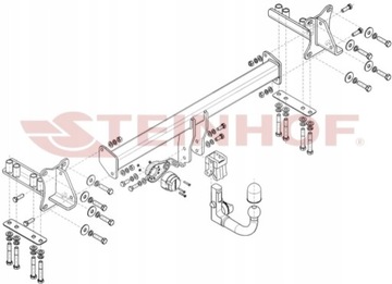 КЛЮЧ БУКСИРОВОЧНЫЙ КРЮК JAGUAR F-PACE X761 15-22