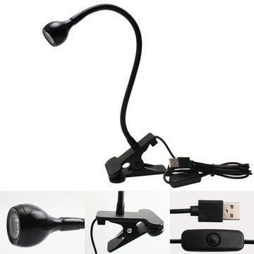 УФ-ЛАМПА 3 Вт ДЛЯ ЗАКАЛКИ ПАЯЛЬНОЙ МАСКИ USB 395-405NM 32 СМ 6 В ГУСИНАЯ ШЕЯ