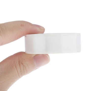 Rolka papieru do etykiet termicznych do drukarek, wodoodporna, antyolejowa, biała 12x30mm-210