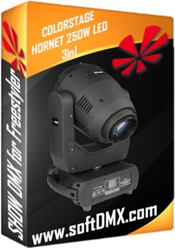 Gotowe Show DMX dla 4szt Colorstage HORNET LED 250