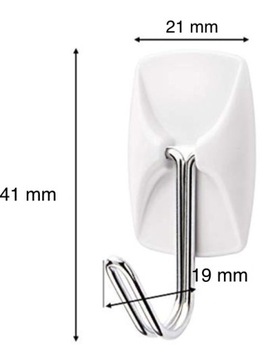 КРЮЧКИ COMMAND 3M МАЛЕНЬКИЕ 3 ШТ С МЕТАЛЛОМ 17067