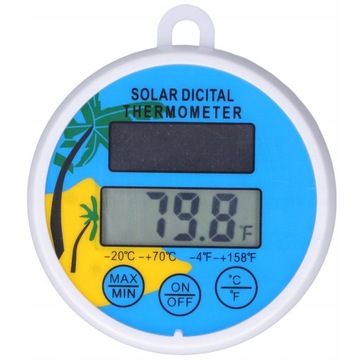 SOLARNA TERMOMETR BASENOWY PŁYWAJĄCY BASEN